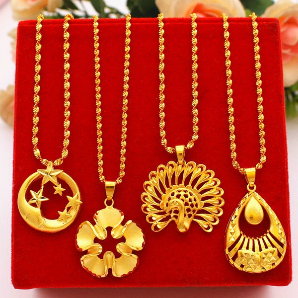 vietnamese bathed in copper peacock gold five star tips women's jewelry gold-plated necklace n6xu, Silver
vietnamese bathed in copper peacock gold five star tips women's jewelry gold-plated necklace n6xu, Silver