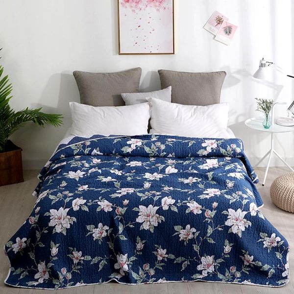 bedspread summer blue printing cotton polyester coverlet/bed cover quilt air-conditioned comforter blanket 1pc #sw
bedspread summer blue printing cotton polyester coverlet/bed cover quilt air-conditioned comforter blanket 1pc #sw