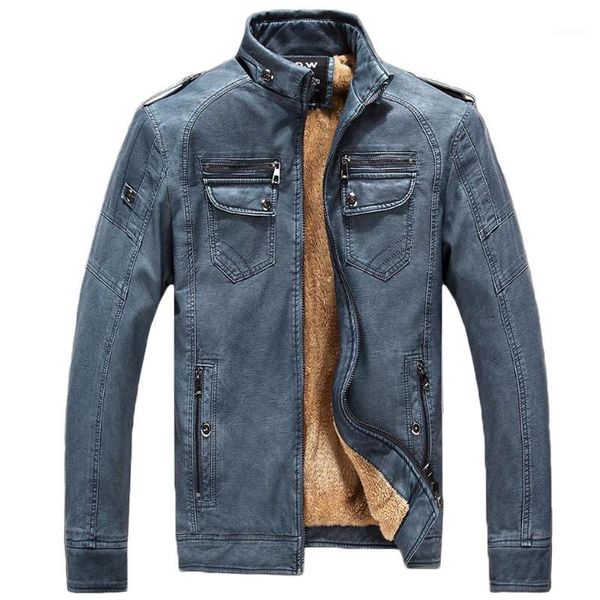 winter leather jacket men thicken plus velvet warm coats mens fashion stand collar pocket washed pu faux leather jackets 5xl1, Black
winter leather jacket men thicken plus velvet warm coats mens fashion stand collar pocket washed pu faux leather jackets 5xl1, Black