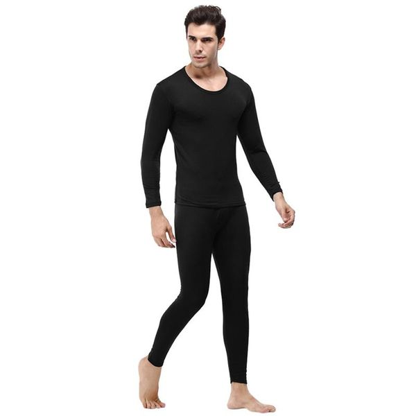 outfits keep warm men's winter thermal suit circular collar pure color cashmere underwear set casual clothing set comfortable, White;black
outfits keep warm men's winter thermal suit circular collar pure color cashmere underwear set casual clothing set comfortable, White;black