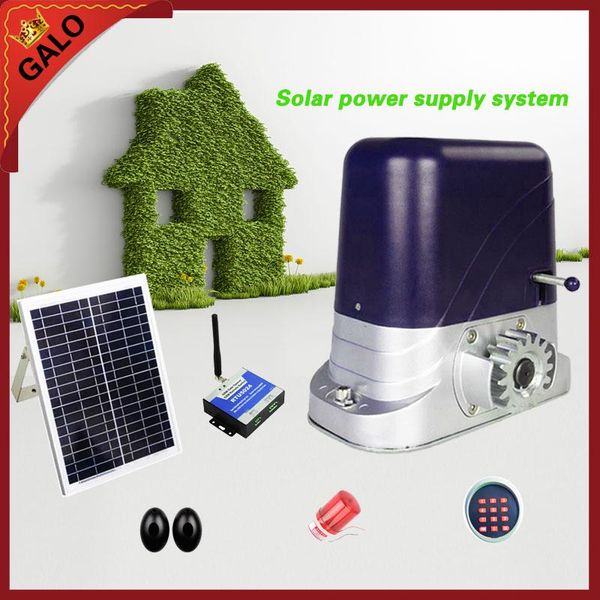 GALO Solar energy operation for 500kg loading Automatic sliding gate opener operator motor Accessories can be selected
GALO Solar energy operation for 500kg loading Automatic sliding gate opener operator motor Accessories can be selected