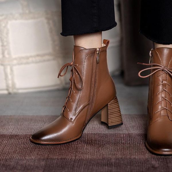 bright2021 british short women's high fall / winter new comfortable thi heels square toe fashion boots, Black
bright2021 british short women's high fall / winter new comfortable thi heels square toe fashion boots, Black