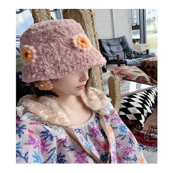 wide brim hats winter pink little sheep lamb hair hat handmade woollen yarn flower fisherman for woman, Blue;gray
wide brim hats winter pink little sheep lamb hair hat handmade woollen yarn flower fisherman for woman, Blue;gray