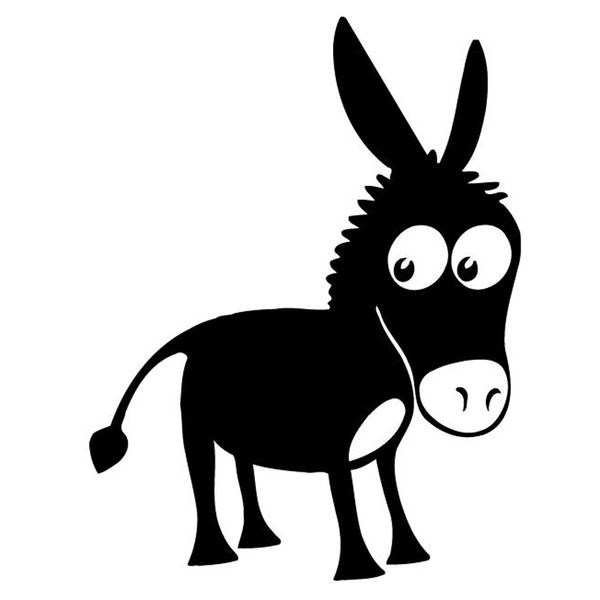 11.9cm*15.5cm animal donkey car-styling car sticker decor vinyl decal black/silver s3-6433
11.9cm*15.5cm animal donkey car-styling car sticker decor vinyl decal black/silver s3-6433