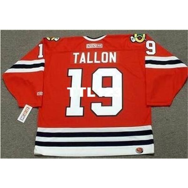 421s #19 dale tallon chicago blackhawks 1975 ccm retro hockey jersey or custom any name or number retro jersey, Black
421s #19 dale tallon chicago blackhawks 1975 ccm retro hockey jersey or custom any name or number retro jersey, Black