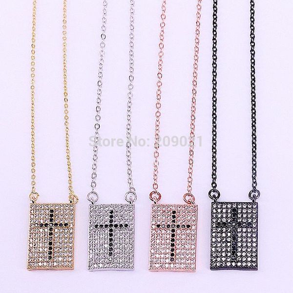 pendant necklaces 10pcs mix color rectangle cz micro pave cross pattern charm necklace, cubic zirconia beautiful, Silver
pendant necklaces 10pcs mix color rectangle cz micro pave cross pattern charm necklace, cubic zirconia beautiful, Silver