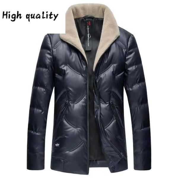 poem lai herbert winter men coats short version brought down jacket male fashion wool warm waterproof feather coat, Black
poem lai herbert winter men coats short version brought down jacket male fashion wool warm waterproof feather coat, Black