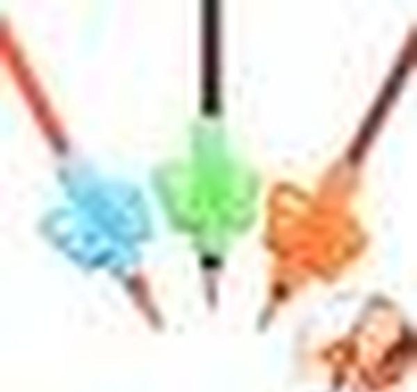 Children Pencil Holder Tools Sile Two Finger Ergonomic Posture Correction Tools Pencil Gri Sqcgad Dh_seller2010
