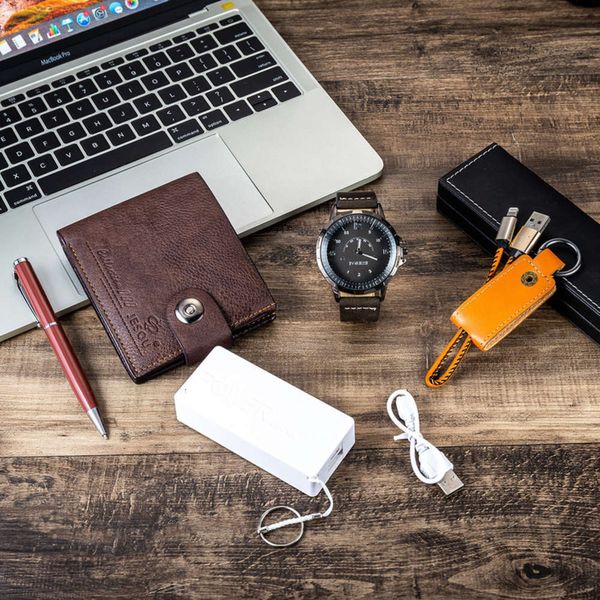 men's gift set exquisite packaging watch + wallet pen simple creative combination set-6pcs / set, Slivery;brown
men's gift set exquisite packaging watch + wallet pen simple creative combination set-6pcs / set, Slivery;brown