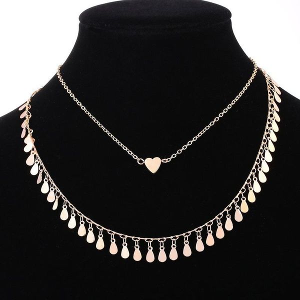 fashion accessories women multi-layer peach heart necklace charms water drop shaped chain necklaces for women jewelry xl770, Silver
fashion accessories women multi-layer peach heart necklace charms water drop shaped chain necklaces for women jewelry xl770, Silver