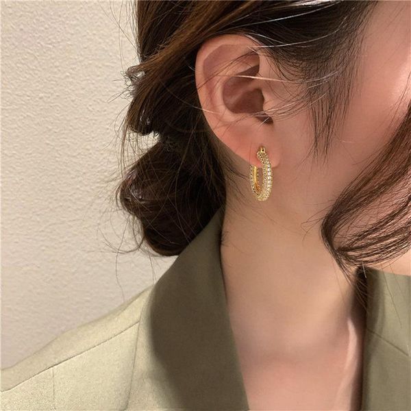 aomu french elegant gold silver color geometric circle shiny rhinestone stud earrings for women fashion party jewelry gifts, Golden;silver
aomu french elegant gold silver color geometric circle shiny rhinestone stud earrings for women fashion party jewelry gifts, Golden;silver