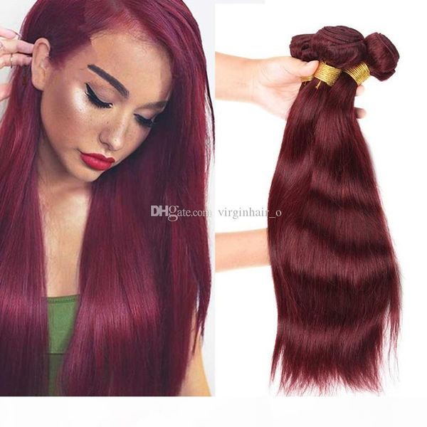 9a brazilian burgundy hair 3pcs lot pure color #99j virgin hair silky straight weaves unprocessed wine red human hair extensions, Black
9a brazilian burgundy hair 3pcs lot pure color #99j virgin hair silky straight weaves unprocessed wine red human hair extensions, Black