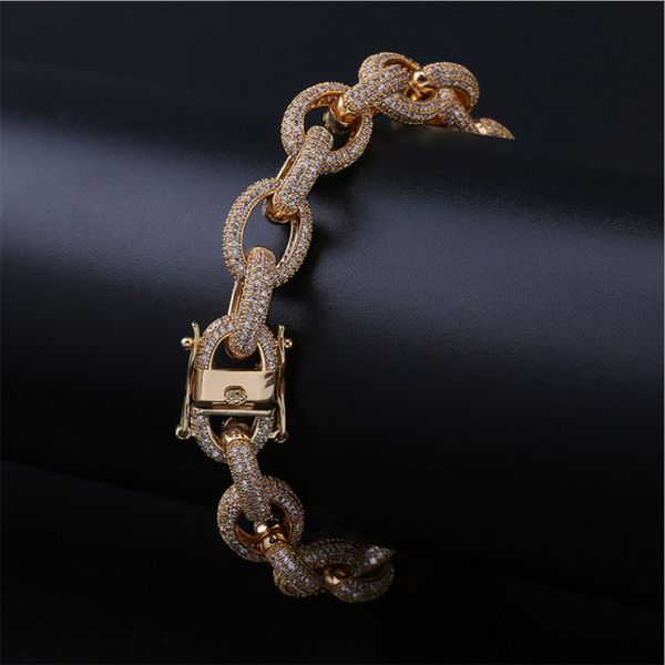 link chain bracelets luxury grade quality glaring zircon paved bracelets jewelry fashion 18k gold plated twist chain hip hop bracelet lbr063, Black
link chain bracelets luxury grade quality glaring zircon paved bracelets jewelry fashion 18k gold plated twist chain hip hop bracelet lbr063, Black