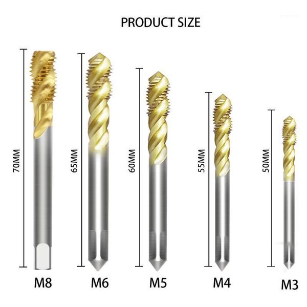 hand tools 5pcs hss m3 m4 m5 m6 m8 machine spiral point straight fluted screw taps set threading metric plug drill tap1
hand tools 5pcs hss m3 m4 m5 m6 m8 machine spiral point straight fluted screw taps set threading metric plug drill tap1