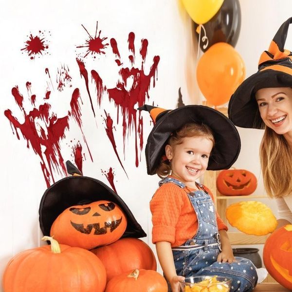 footprints blood halloween wall hand sticker pumpkin print toys for children car trolley case trunk guitar office stikers
footprints blood halloween wall hand sticker pumpkin print toys for children car trolley case trunk guitar office stikers