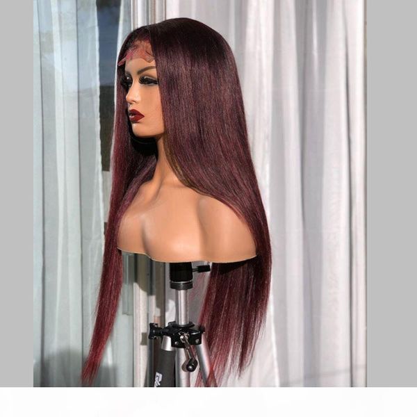 wine straight brazilian human hair wigs 13x4 lace front wig natural hairline long lace part wig for women with baby hair, Black;brown
wine straight brazilian human hair wigs 13x4 lace front wig natural hairline long lace part wig for women with baby hair, Black;brown