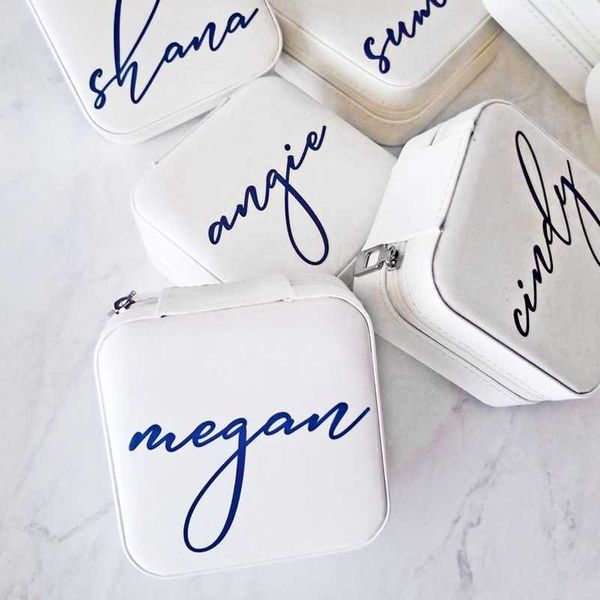 personalized jewelry case custom petite travel box bride bridesmaid mother wife gift bridalshower girl ring box wedding proposal, Pink;blue
personalized jewelry case custom petite travel box bride bridesmaid mother wife gift bridalshower girl ring box wedding proposal, Pink;blue