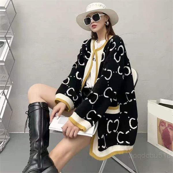 women's sweaters winter sweater autumn women knitted loose coat double letter printed cardigan ladies outer wear thick streetwear rbea, White;black
women's sweaters winter sweater autumn women knitted loose coat double letter printed cardigan ladies outer wear thick streetwear rbea, White;black