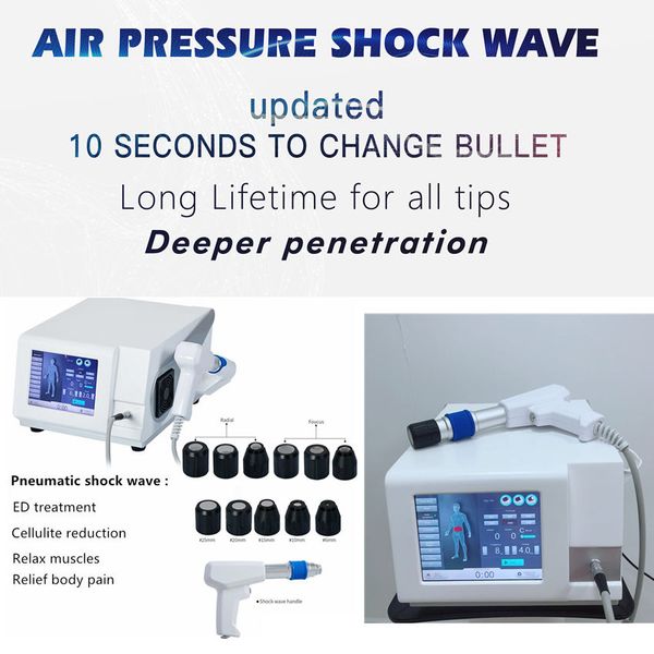 portable pneumatic ballistic pressure shock wave therapy equipment for body pain relief ed treatment slimming body
portable pneumatic ballistic pressure shock wave therapy equipment for body pain relief ed treatment slimming body
