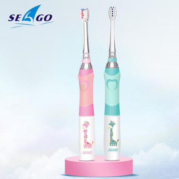 seago electric toothbrush for kids waterproof sonic toothbrush automatic led light children teeth brush for 3-12 years old
seago electric toothbrush for kids waterproof sonic toothbrush automatic led light children teeth brush for 3-12 years old
