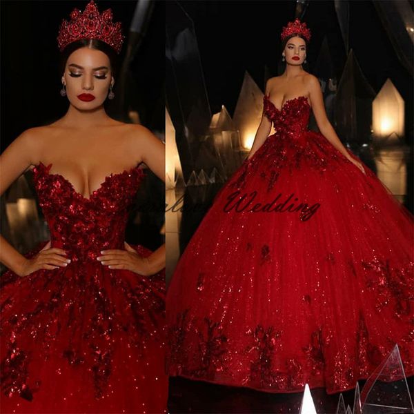 red sequined princess quinceanera dresses ball gown sweetheart puffy prom party dress masquerade sweet 16 dress, Blue;red
red sequined princess quinceanera dresses ball gown sweetheart puffy prom party dress masquerade sweet 16 dress, Blue;red