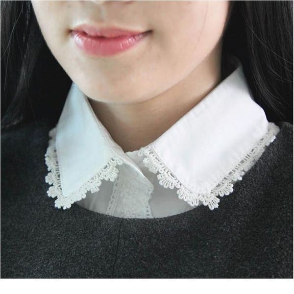 female sweet doll fake collar embroidery floral lace splicing half-shirt blouse fema qylqzm, Blue;red
female sweet doll fake collar embroidery floral lace splicing half-shirt blouse fema qylqzm, Blue;red