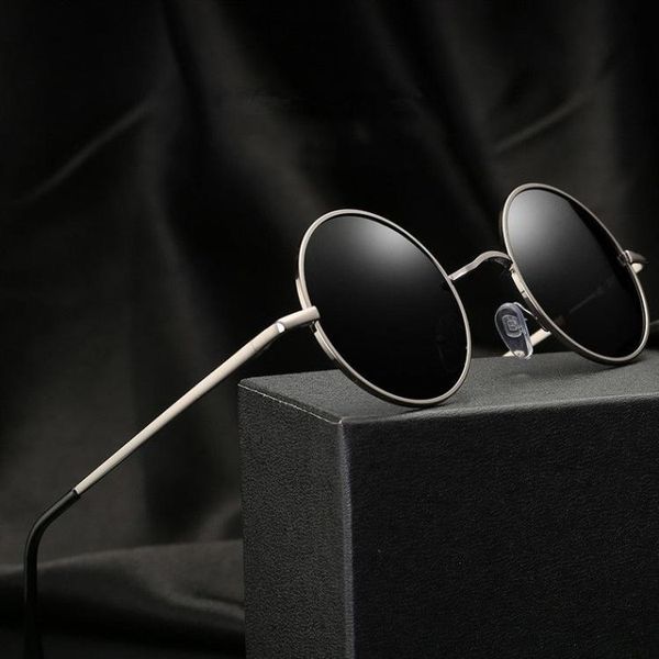zuee classic retro punk gunglasses men/women polarized uv400 sunglasses round metal frame glasses outdoor driving sun glasses, White;black
zuee classic retro punk gunglasses men/women polarized uv400 sunglasses round metal frame glasses outdoor driving sun glasses, White;black