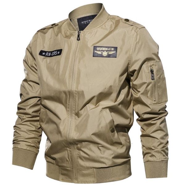 bomber basic jackets coat men clothes autumn winter stand mens jackets and coats casual windbreaker fashion plus size thin m-6xl, Black;brown
bomber basic jackets coat men clothes autumn winter stand mens jackets and coats casual windbreaker fashion plus size thin m-6xl, Black;brown