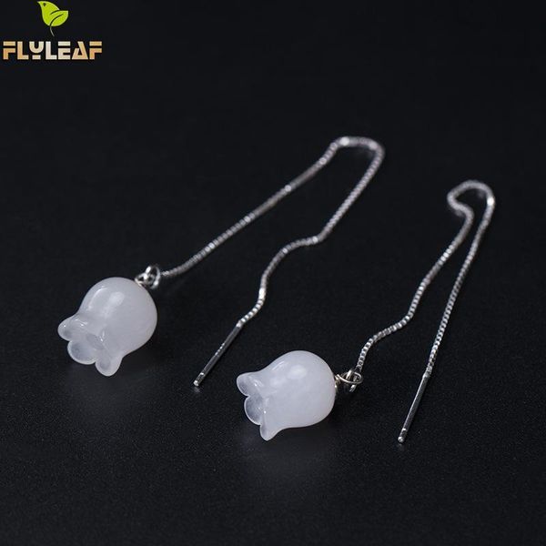 flyleaf gold long drop earrings for women real 925 sterling silver fine white jade wind chimes ear line earings fashion jewelry
flyleaf gold long drop earrings for women real 925 sterling silver fine white jade wind chimes ear line earings fashion jewelry