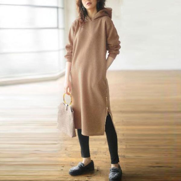 dress women hoodie dress casual women female long loose solid color female autumn dresses japan style dresses, Black;gray
dress women hoodie dress casual women female long loose solid color female autumn dresses japan style dresses, Black;gray