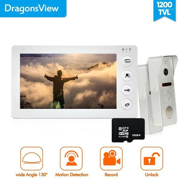 dragonsview wide angle video door phone intercom doorbell camera recorder hd 1200tvl 7 inch indoor monitor for private house1 
dragonsview wide angle video door phone intercom doorbell camera recorder hd 1200tvl 7 inch indoor monitor for private house1