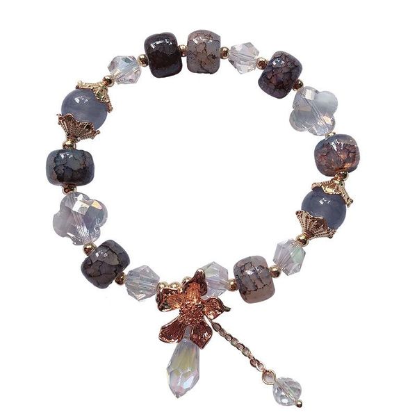 bohemian crystal beads bracelets for women sweet metal flower charm bracelet new fashion jewelry spring summer gifts, Golden;silver
bohemian crystal beads bracelets for women sweet metal flower charm bracelet new fashion jewelry spring summer gifts, Golden;silver