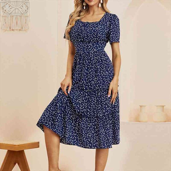 summer love pattern dot print dress women casual short sleeve square collar ruffles medium long chiffon dress, Black;gray
summer love pattern dot print dress women casual short sleeve square collar ruffles medium long chiffon dress, Black;gray