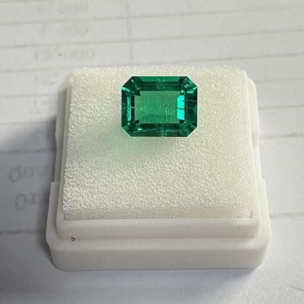 10x8mm 2.7cts grc certificate lab created columbia emerald stone octagon cut hydrothermal green ring jewelry making q1219, Bronze;silver
10x8mm 2.7cts grc certificate lab created columbia emerald stone octagon cut hydrothermal green ring jewelry making q1219, Bronze;silver