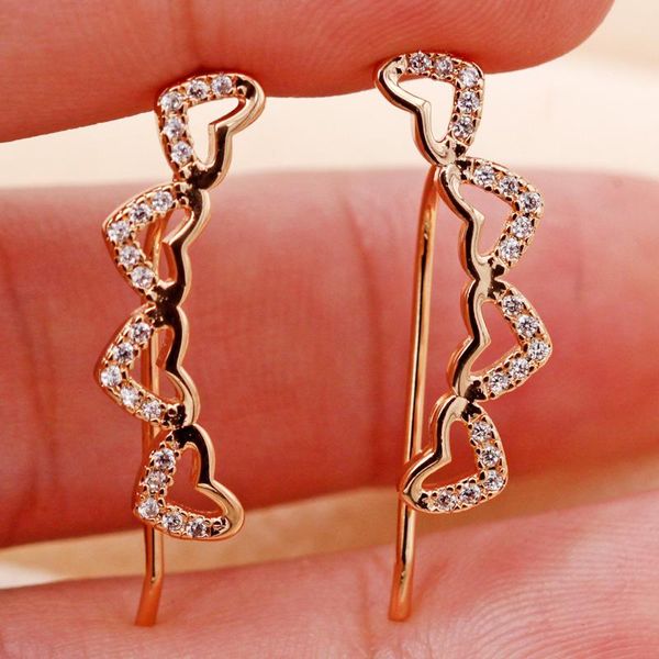 trendy stud heart earrings for women's earring gold filled white cubic zirconia earring circle earrings wedding jewelry gife, Golden;silver
trendy stud heart earrings for women's earring gold filled white cubic zirconia earring circle earrings wedding jewelry gife, Golden;silver