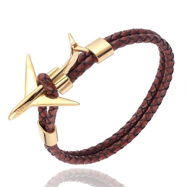 mkendn fashion retro leather bracelet stainless steel airplane anchor bracelets men women summer style wrap metal sport hook sqctyv
mkendn fashion retro leather bracelet stainless steel airplane anchor bracelets men women summer style wrap metal sport hook sqctyv