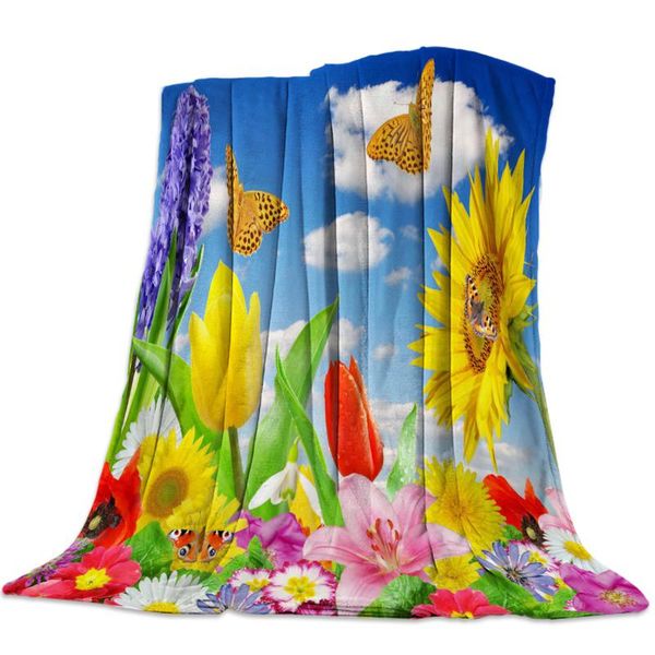 flower bush sunflower lavender butterfly flannel blanket soft throw blanket warm microfiber blankets for beds office sofa items
flower bush sunflower lavender butterfly flannel blanket soft throw blanket warm microfiber blankets for beds office sofa items