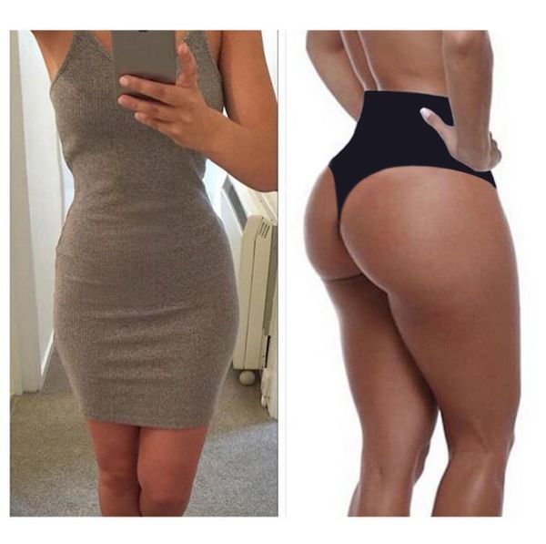 womens waist trainer control panties high waisted training cinchers t-back seamless underwear tummy control corset shaper a62, Black;white
womens waist trainer control panties high waisted training cinchers t-back seamless underwear tummy control corset shaper a62, Black;white
