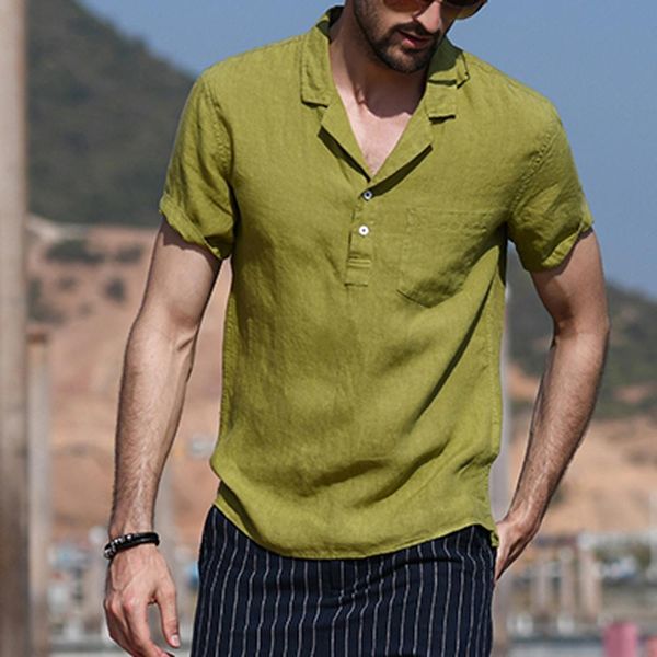 new spring men's casual blouse 2020 mens summer thin solid color shirts long sleeve linen pullover shirt male, White;black
new spring men's casual blouse 2020 mens summer thin solid color shirts long sleeve linen pullover shirt male, White;black