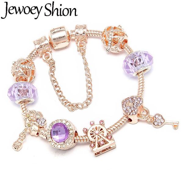 charm bracelets jewoey shion fashion european for women diy crystal lock & flower pendants fit brand jewelry gift, Golden;silver
charm bracelets jewoey shion fashion european for women diy crystal lock & flower pendants fit brand jewelry gift, Golden;silver