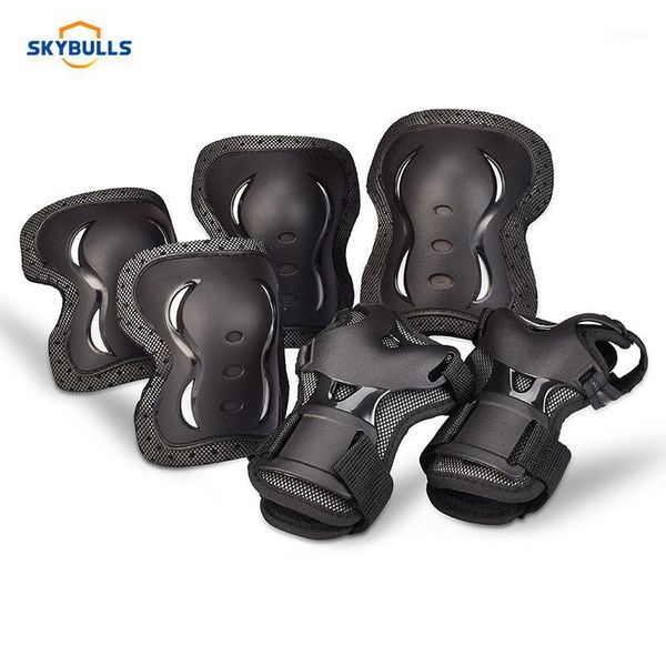 elbow & knee pads skybulls 6pcs/set skating protective gear set protector skateboard ice skate roller adults kids1, Black;gray
elbow & knee pads skybulls 6pcs/set skating protective gear set protector skateboard ice skate roller adults kids1, Black;gray