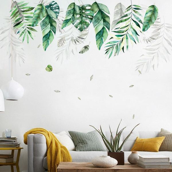 2020 fashion green plant wall sticker diy beach tropical palm leaves wall stickers modern art decal wall mural
2020 fashion green plant wall sticker diy beach tropical palm leaves wall stickers modern art decal wall mural