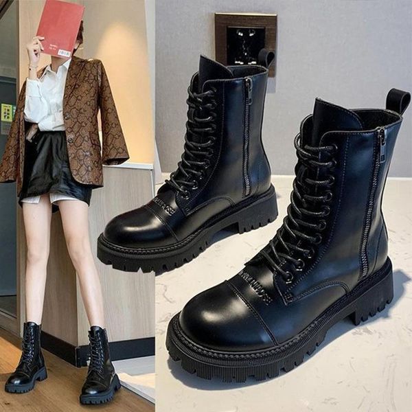 boots women ankle cross-tied women's sewing pu leather shoes ladies zipper chunk heel motorcycle female 2021, Black
boots women ankle cross-tied women's sewing pu leather shoes ladies zipper chunk heel motorcycle female 2021, Black