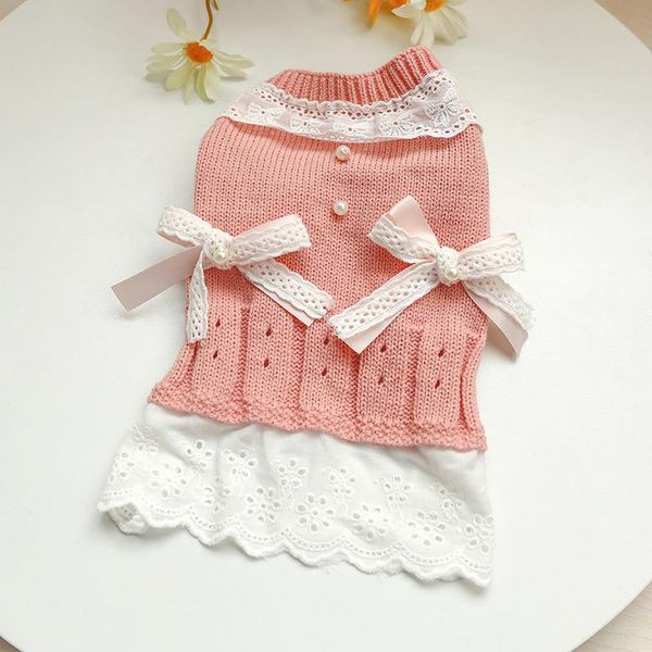 dog apparel sweet sweater dress autumn winter puppy clothes soft elastic doggie costume comfortable homewear for small pet
dog apparel sweet sweater dress autumn winter puppy clothes soft elastic doggie costume comfortable homewear for small pet
