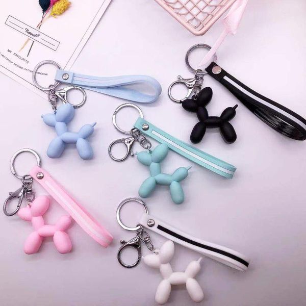 cartoon balloon dog keychain colorful soft rubber pvc lovely dog keychains for women key chain car key ring bag pendant jewelry, Silver
cartoon balloon dog keychain colorful soft rubber pvc lovely dog keychains for women key chain car key ring bag pendant jewelry, Silver