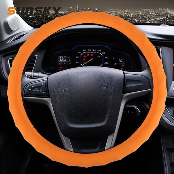 car steering wheel cover brand universal rubber car wheel cover distorted lines texture four seasons general 
car steering wheel cover brand universal rubber car wheel cover distorted lines texture four seasons general