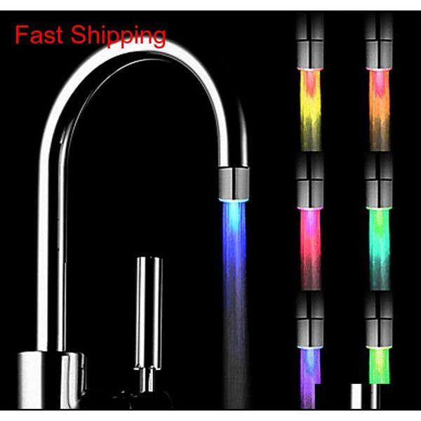 new fashion led water faucet stream light 7 colors changing glow shower spout sink tap head kitchen temperat qylkkv bde_luck
new fashion led water faucet stream light 7 colors changing glow shower spout sink tap head kitchen temperat qylkkv bde_luck