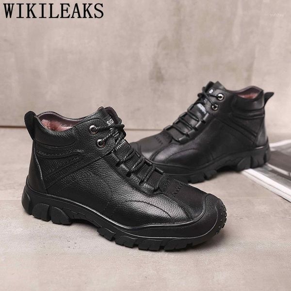 men boots genuine leather ankle boots men snow winter shoes me sports shoes for male erkek ayakkabi buty meskie erkek bot1, Black
men boots genuine leather ankle boots men snow winter shoes me sports shoes for male erkek ayakkabi buty meskie erkek bot1, Black