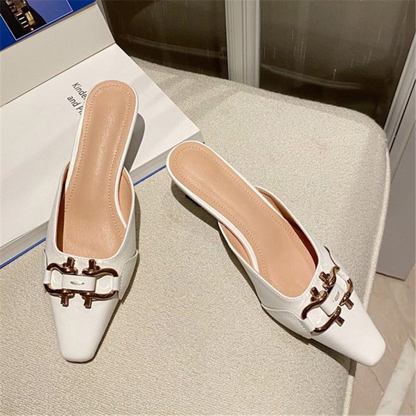 2021 luxury new designed female toe heels high metal buckle slides low heel slippers off flip flops shoe shoes 0m3a, Black
2021 luxury new designed female toe heels high metal buckle slides low heel slippers off flip flops shoe shoes 0m3a, Black