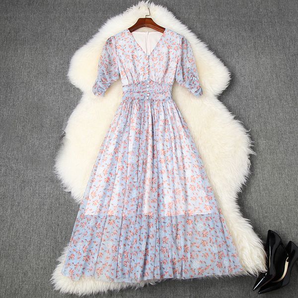 2020 summer short sleeve v neck multicolor floral print panelled buttons mid-calf dress elegant casual dresses lj1810926, Black;gray
2020 summer short sleeve v neck multicolor floral print panelled buttons mid-calf dress elegant casual dresses lj1810926, Black;gray